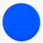 Фрисби "Футбол", термопластичная резина, 23 см, синий - Фото 5