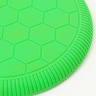 Фрисби "Футбол", термопластичная резина, 23 см, зелёный - Фото 6