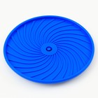 Фрисби "Летающая тарелка", не тонет, 20 см, синий - Фото 4