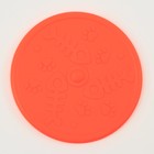 Фрисби "Летающая тарелка", не тонет, 20 см, оранжевый - фото 7405458
