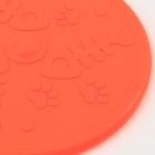 Фрисби "Летающая тарелка", не тонет, 20 см, оранжевый - фото 7405459