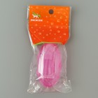 Щётка для чистки зубов животных, 5,5 х 2,5 см, розовый контейнер 7 х 4 см - фото 9055033