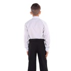 Школьная рубашка для мальчика, цвет серый, рост 122 см - Фото 4