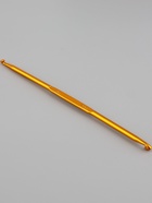 Крючок для вязания, двусторонний, d=3/4 мм, 13 см, цвет золотой - Фото 3