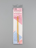 Крючок для вязания, двусторонний, d=3/4 мм, 13 см, цвет золотой - Фото 6