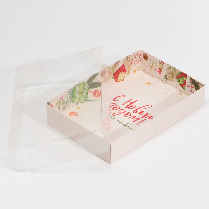Коробка для макарун «Прекрасных мгновений!», 17 × 12 × 3 см