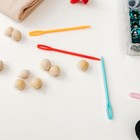 Игла пластиковая, набор 20 шт., размер 1 шт. — 5.7 см, цвета МИКС - Фото 6