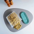 Набор ёмкостей для сыпучих продуктов, 3 шт: 0,9 л, 1,5 л, 2,1 л, цвет фисташковый 7943601