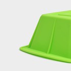 Форма для выпечки Доляна «Хлеб», силикон, 25.5×13.5×6 см, салатовая - Фото 5