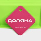 Форма для выпечки Доляна «Хлеб», силикон, 25.5×13.5×6 см, салатовая - Фото 7