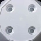 Горшок для цветов с поддоном Laurel, 4.5 л, d=22 см, h=19 см, пластиковый, белый - Фото 4