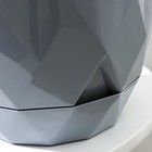 Горшок для цветов с поддоном Laurel, 4.5 л, d=22 см, h=19 см, серый - Фото 3