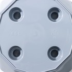 Горшок для цветов с поддоном Laurel, 4.5 л, d=22 см, h=19 см, серый - Фото 5