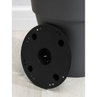 Кашпо для цветов со вставкой Tarragon, 14 л, d=31 см, h=28.8 см, серое - Фото 3