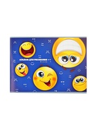 Альбом для рисования Calligrata «Смайлики» А4, 40 листов, на скрепке, плотность листов 100 г/м², обложка из мелованного картона - Фото 2