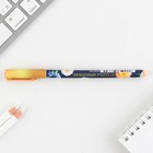 Ручка с колпачком и нанесением soft-touch «Любимому учителю», синяя паста 0.7 мм - Фото 2