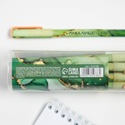 Ручка с колпачком и нанесением soft-touch «Лучший учитель», синяя паста 0.7 мм - Фото 5