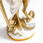 Сувенир полистоун "Богиня Фемида - Правосудие" белый с золотом 38х9х9 см - Фото 7