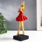 Сувенир полистоун "Девушка со скрипкой" МИКС 24х10х8,5 см - фото 21642902