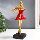 Сувенир полистоун "Девушка со скрипкой" МИКС 24х10х8,5 см - фото 21642903