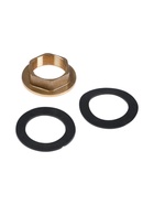 Смеситель для кухни ZEIN ZC2029, гибкий излив, кран-букса латунь 1/2", черный/хром - Фото 5