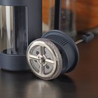 Чайник заварочный френч - пресс «Футуризм», 350 мл, стекло, цвет серый - Фото 3