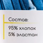 Пряжа трикотажная 95% хлопок, 5% эластан "Lentino Melange" 100 гр 30 м цвет 9 - фото 22882914