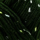 Пряжа 60% акрил, 30% кашемир, 10% шёлк "Веснушки" 50 гр 80 м цвет 26В лесной зелёный (комплект 2 шт) - фото 21643164