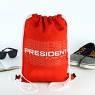 Мешок для обуви Mr.President, цвет красный, 41 х 31 см - фото 9806733