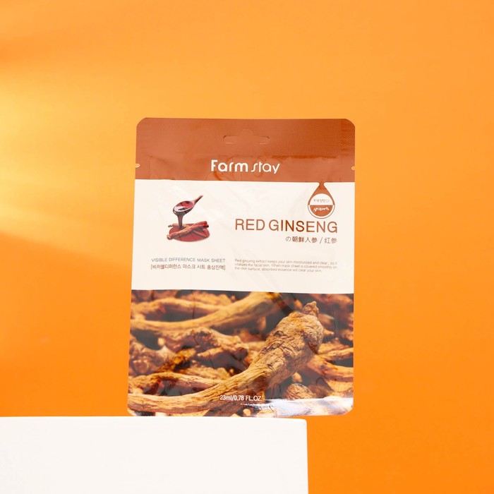 Набор из масок для лица Farmstay с экстрактом мёда, красного женьшеня и ложадиного жира 29175