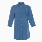 Платье рубашка, цвет голубой, размер 52 - фото 9807168