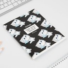 Тетрадь в клетку, 48 л., А5, на скрепке, блок №1 «Котики приколы» МИКС - Фото 15