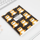 Тетрадь в клетку, 48 л., А5, на скрепке, блок №1 «Котики приколы» МИКС - Фото 5