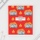 Тетрадь в клетку, 48 л., А5, на скрепке, блок №1 «Котики приколы» МИКС - Фото 10