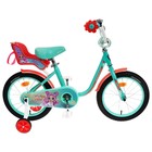Велосипед 16" GRAFFITI Fashion Girl, цвет тиффани/персиковый - фото 321346577