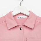 Рубашка для девочки джинсовая KAFTAN, размер 30 (98-104 см), цвет розовый - Фото 9