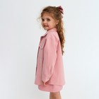 Рубашка для девочки джинсовая KAFTAN, размер 30 (98-104 см), цвет розовый - Фото 2