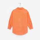 Рубашка для девочки джинсовая KAFTAN, размер 30 (98-104 см), цвет оранжевый - Фото 13