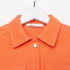 Рубашка для девочки джинсовая KAFTAN, размер 30 (98-104 см), цвет оранжевый - Фото 10