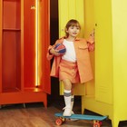 Рубашка для девочки джинсовая KAFTAN, размер 36 (134-140 см), цвет оранжевый - Фото 8