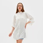 Рубашка женская MINAKU: Casual collection цвет молочный, р-р 42 - фото 2746818