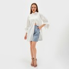 Рубашка женская MINAKU: Casual collection цвет молочный, р-р 46 7774513 - фото 14056103