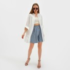 Рубашка женская MINAKU: Casual collection цвет молочный, р-р 46 7774513 - фото 14056107