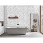 Стеновая панель ПВХ «Эрато 773-1», 2600×250 мм, цвет белый мрамор/серый - Фото 2