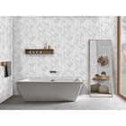 Стеновая панель ПВХ «Эрато 773-1», 2600×250 мм, цвет белый мрамор/серый - Фото 4