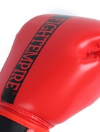 УЦЕНКА Перчатки боксёрские детские FIGHT EMPIRE, красные, размер 12 oz - Фото 8