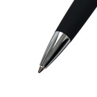 Ручка шариковая поворотная, 1.0 мм, Bruno Visconti MILANO, стержень синий, серебристый металлический корпус, в металлическом футляре - Фото 3