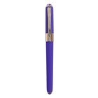 Ручка шариковая, 0.5 мм, Bruno Visconti MONACO, стержень синий, корпус сине-фиолетовый, в футляре - фото 9414738