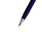 Ручка шариковая поворотная, 0.7 мм, Bruno Visconti Palermo, стержень синий, тёмно-синий металлический корпус, в футляре - фото 8067764
