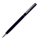 Ручка шариковая поворотная, 0.7 мм, Bruno Visconti Palermo, стержень синий, тёмно-синий металлический корпус, в футляре - фото 8067767
